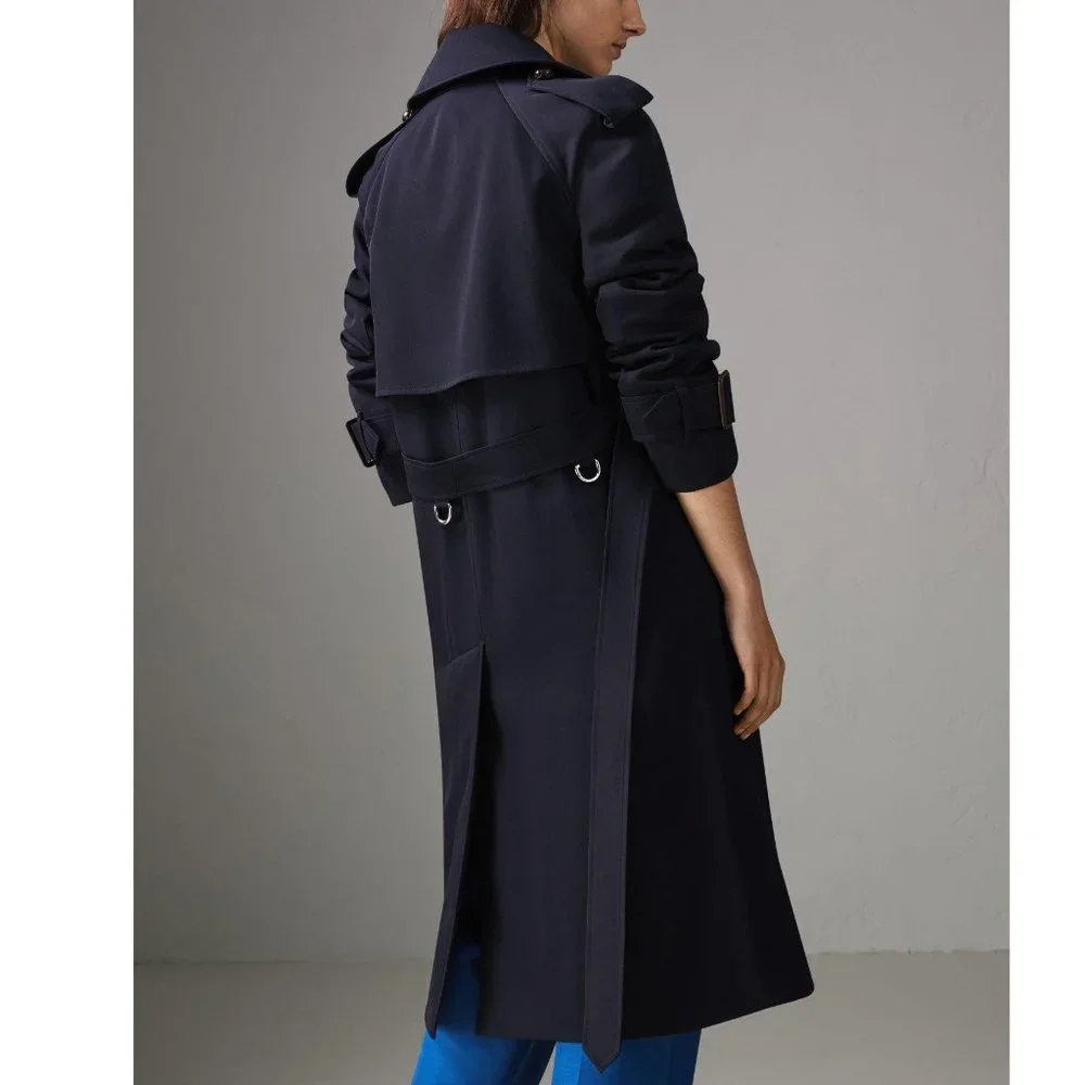 NWT Burberry Wool Belted Polyester-filling Trench Coat - Picture 5 of 16